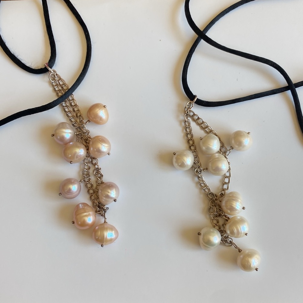 Elegant Pearl Drop Necklace
